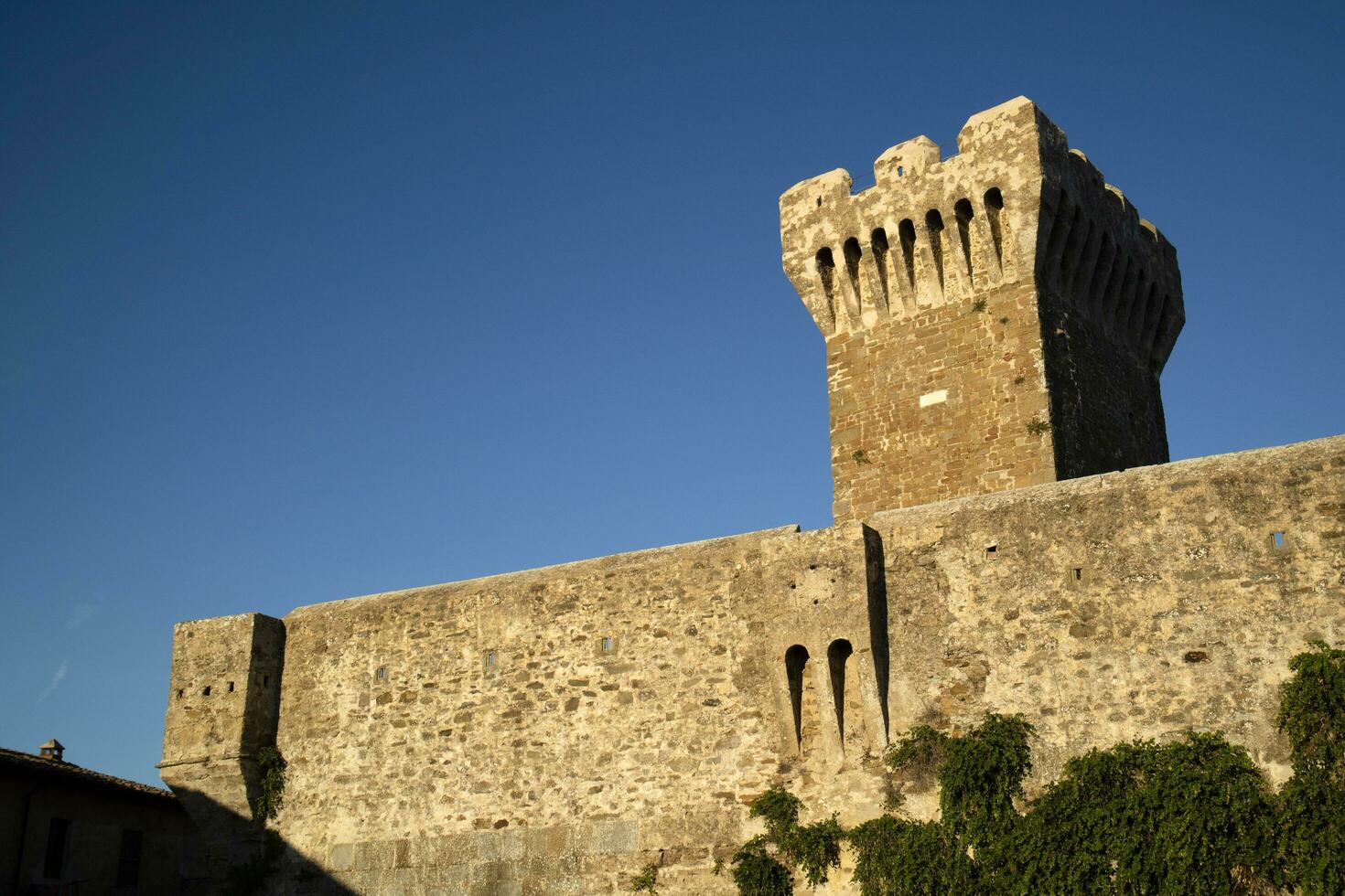 fotografico documentazione di il castello di popolazione Toscana Italia foto