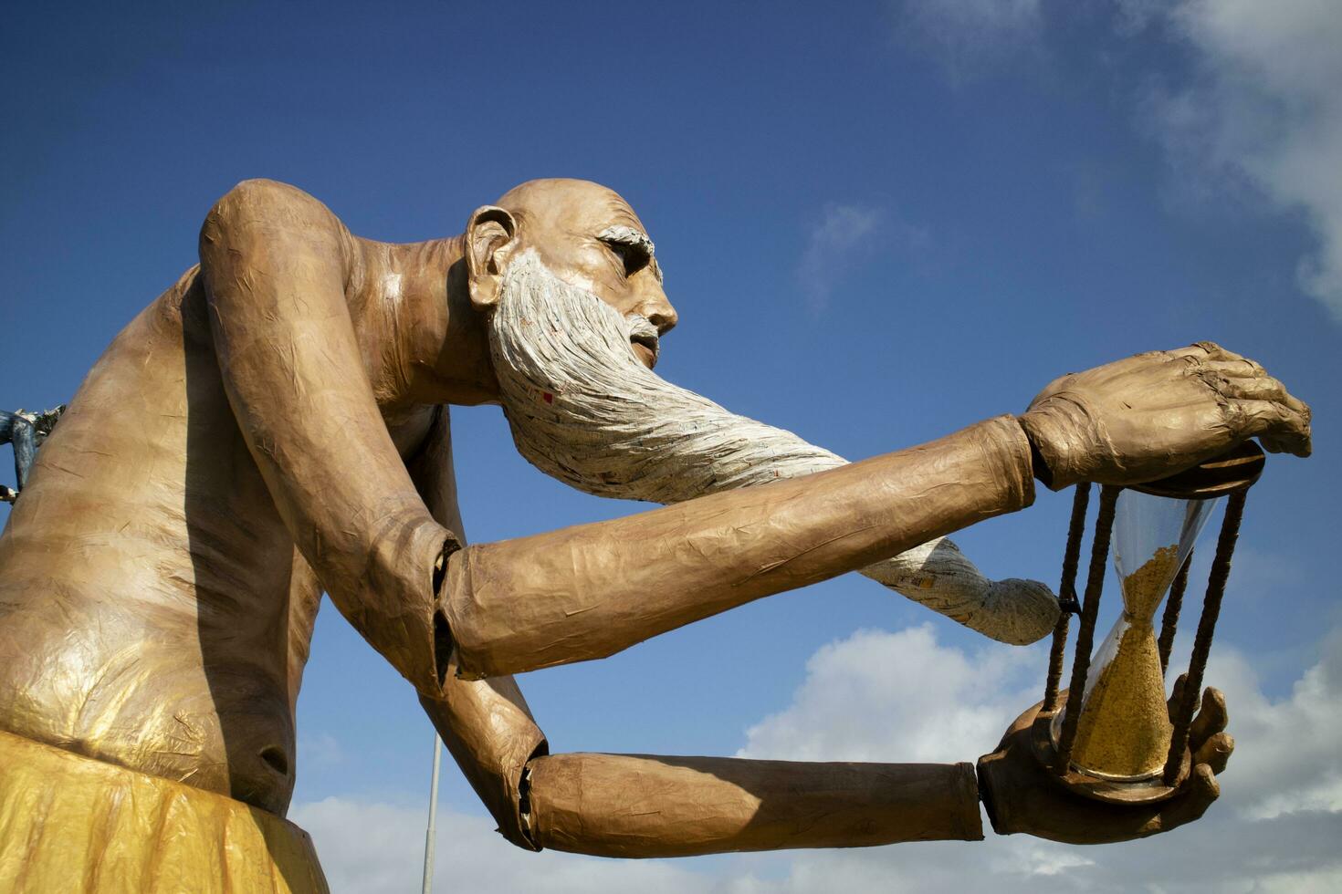 il cartapesta maschere di il viareggio carnevale foto