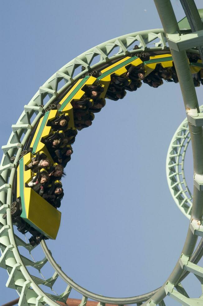 divertimento parco rullo sottobicchiere foto