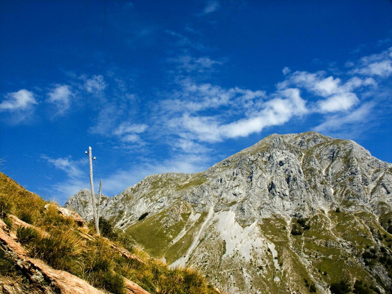 su il strade di il apuano Alpi Italia foto