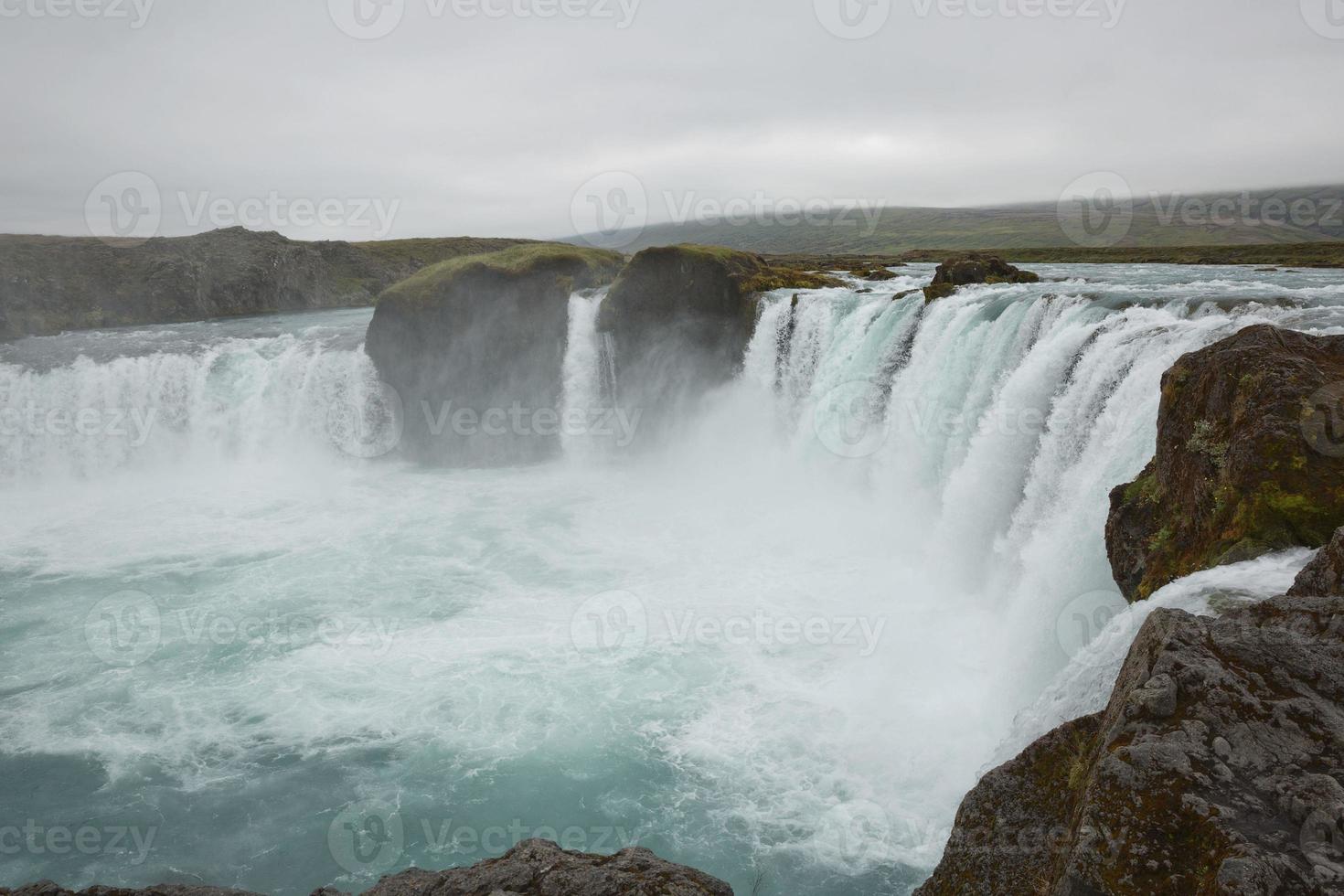 la cascata Godafoss, Islanda foto