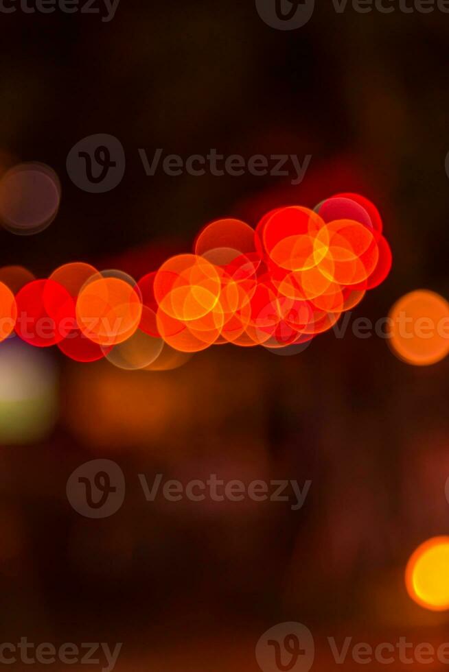 bokeh sfocato luci astratte foto