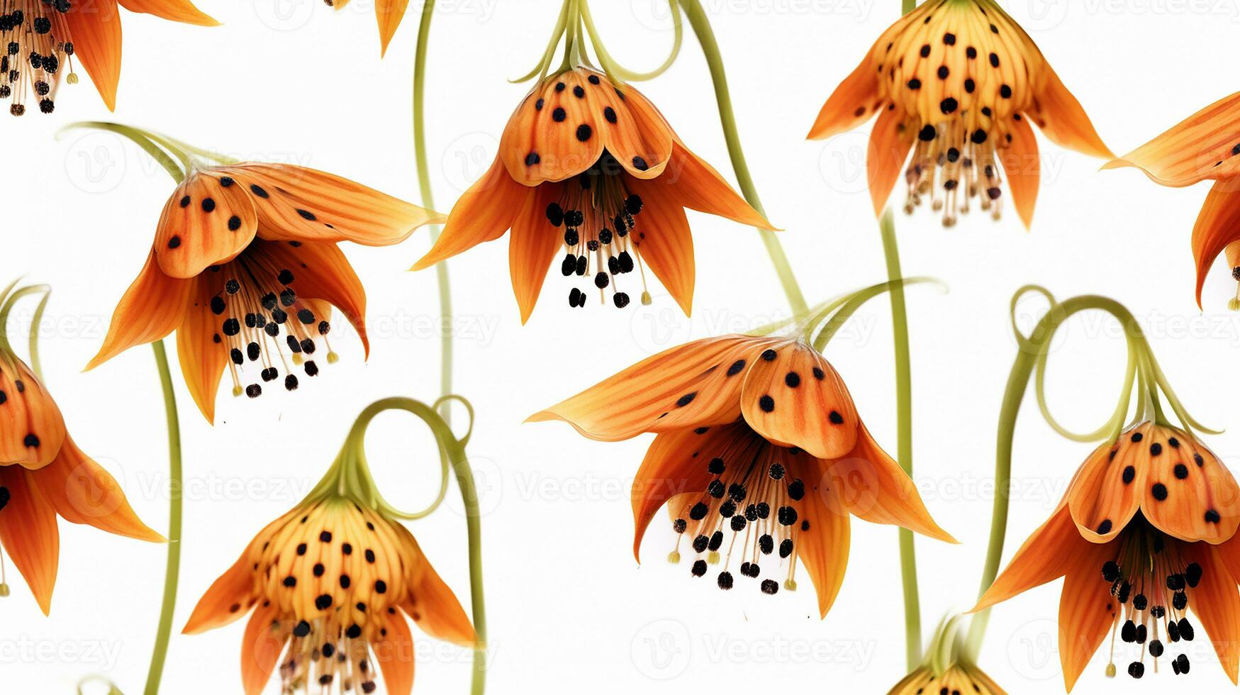 Fritillaria fiore fantasia sfondo. fiore struttura sfondo. generativo ai foto