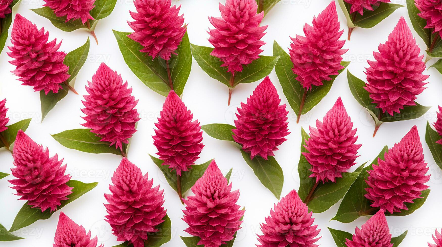 celosia fiore fantasia sfondo. fiore struttura sfondo. generativo ai foto