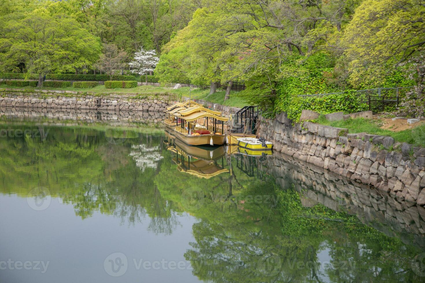 piccolo barca nel nazione parco. foto