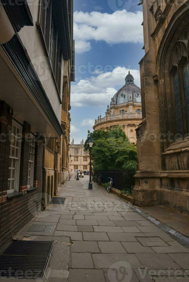 il radcliffe telecamera circolare biblioteca edificio a Oxford foto