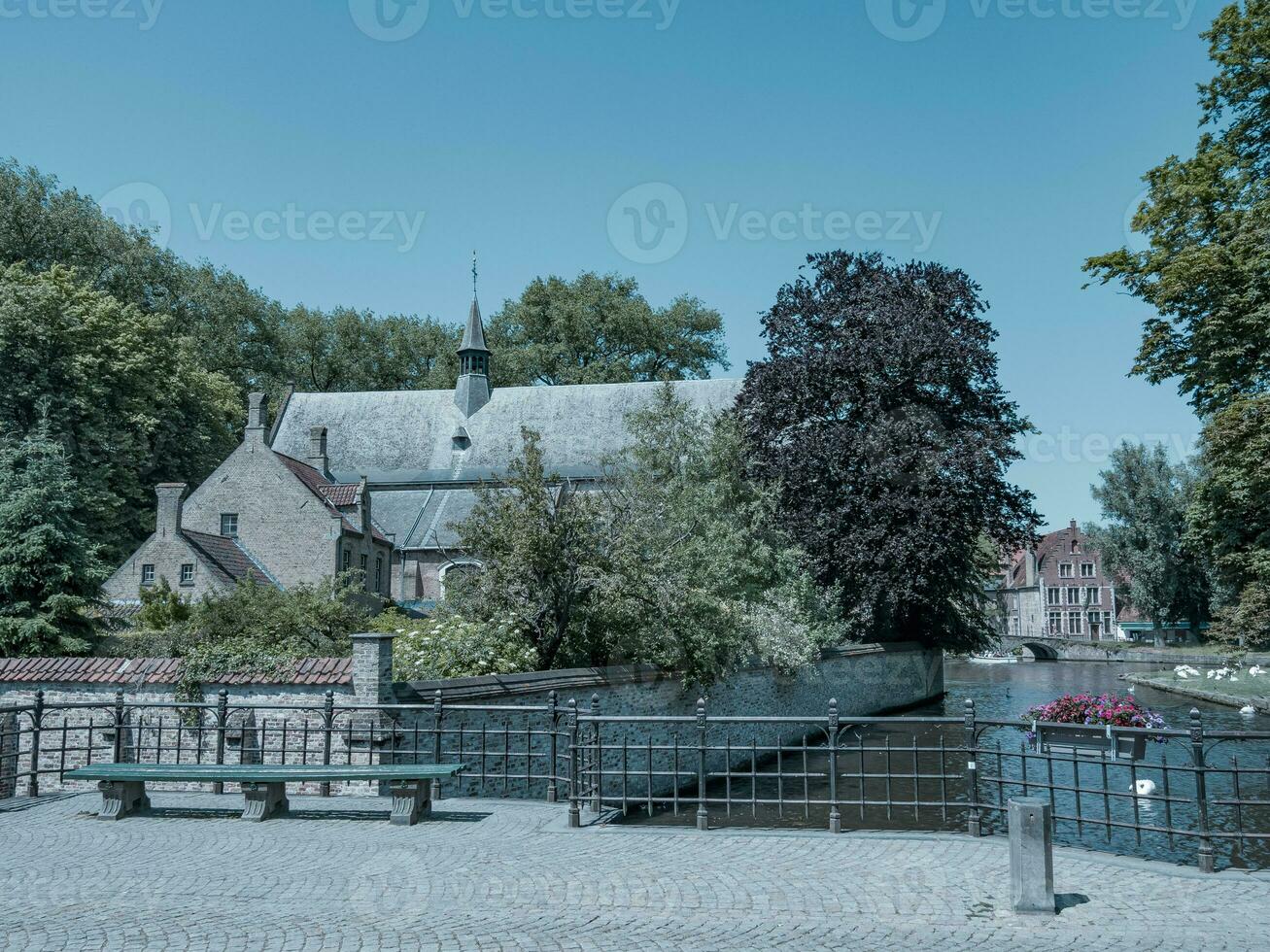 Bruges città nel Belgio foto