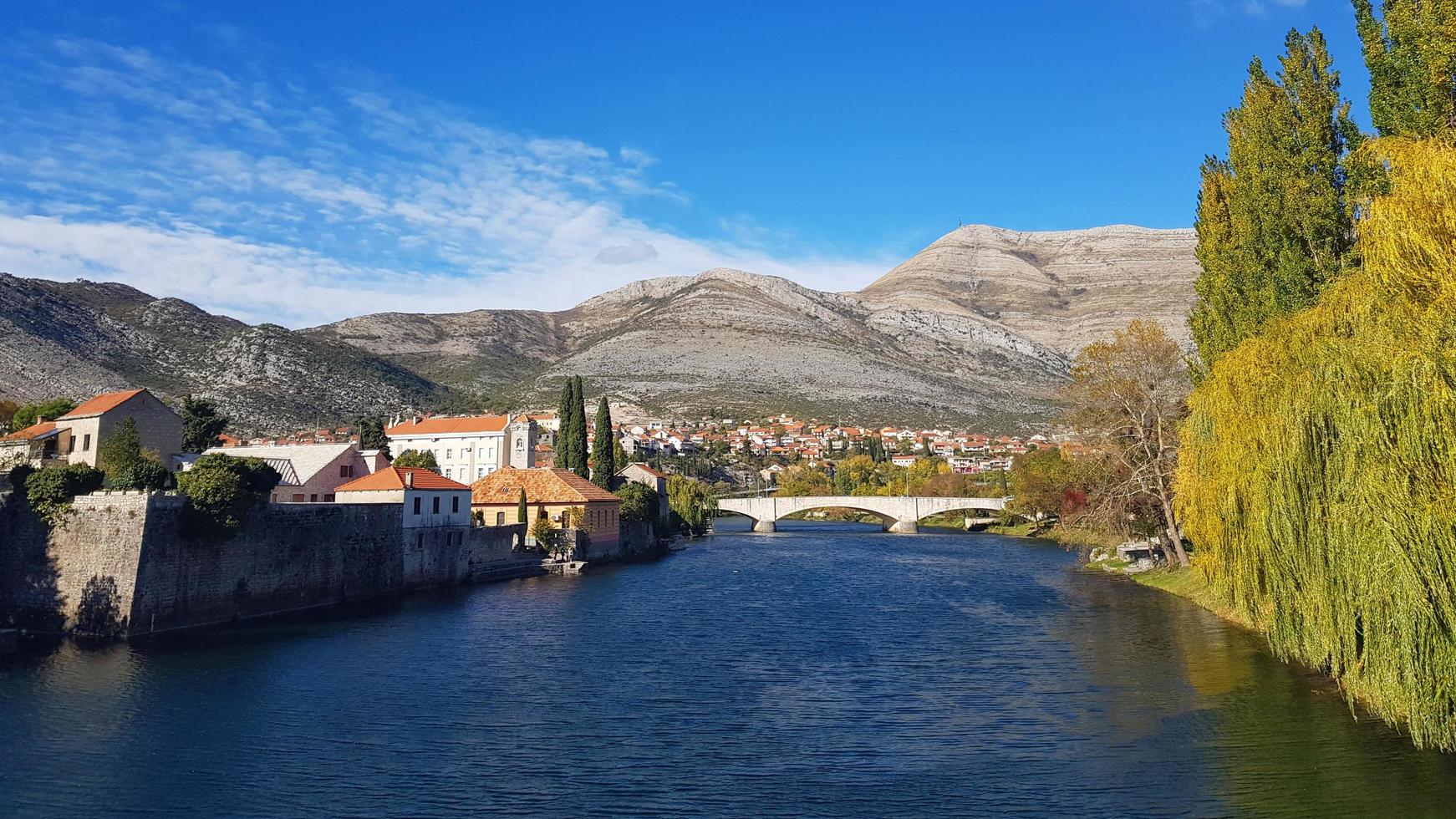 paesaggio a trebinje, bosnia ed erzegovina foto