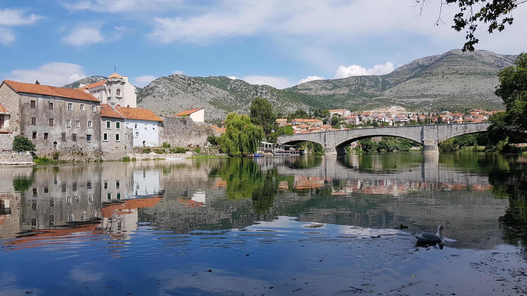 paesaggio a trebinje, bosnia ed erzegovina foto