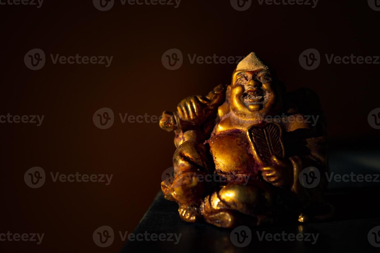 statua del Buddha che ride foto