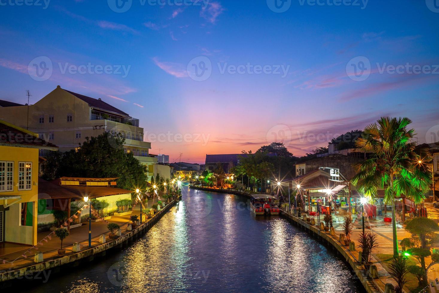 la città vecchia di melaka in malesia foto