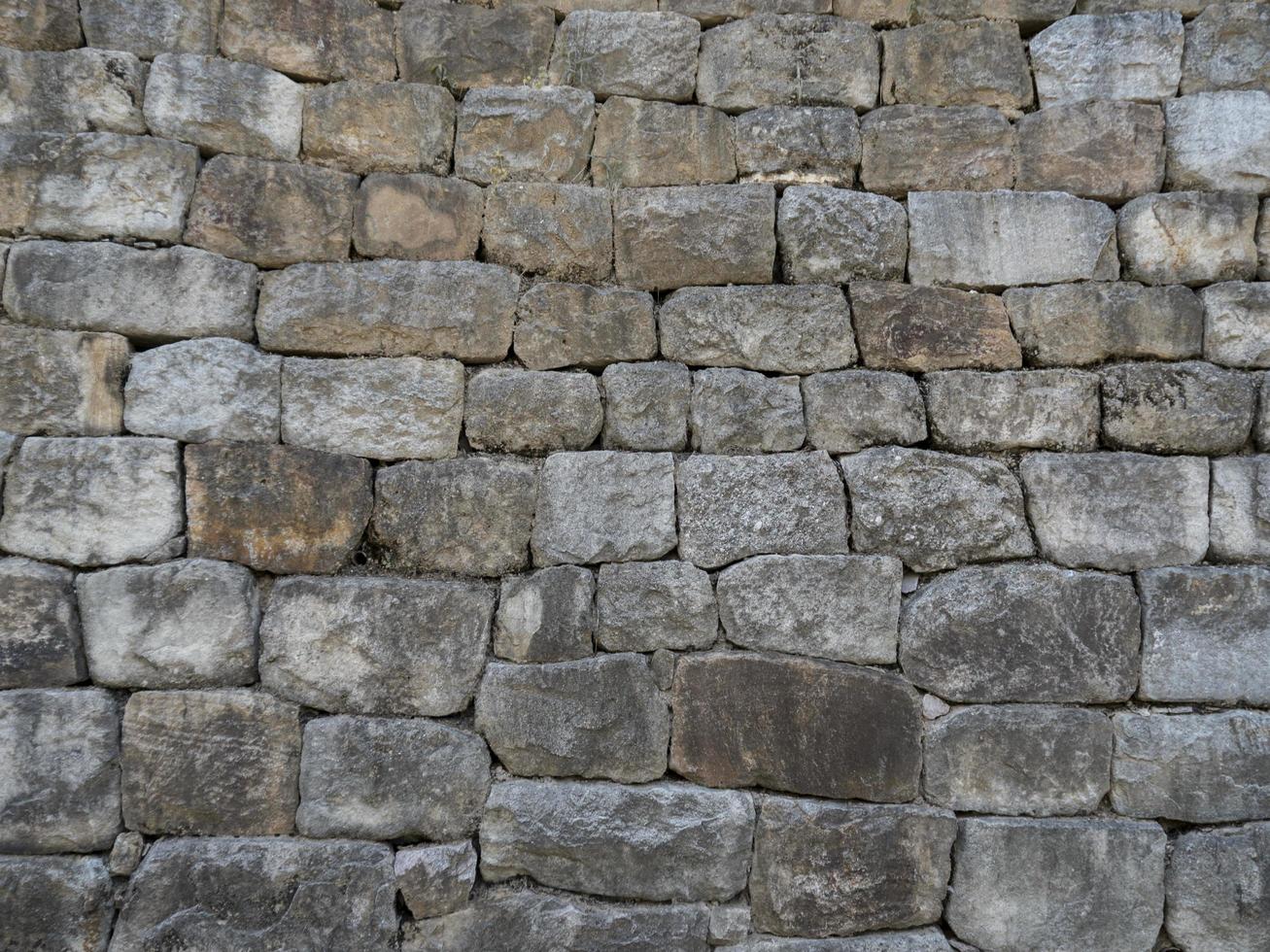 struttura, muro di pietra grigia foto