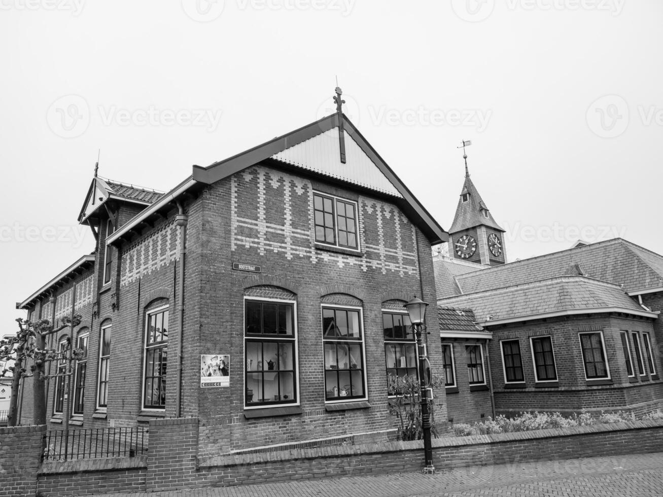 il città di urk nel il Olanda foto