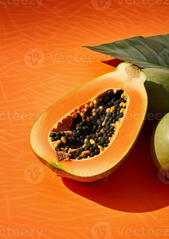 frutta papaia tropicale foto