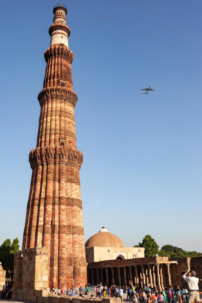 Qutub Minar a Nuova Delhi, India, foto