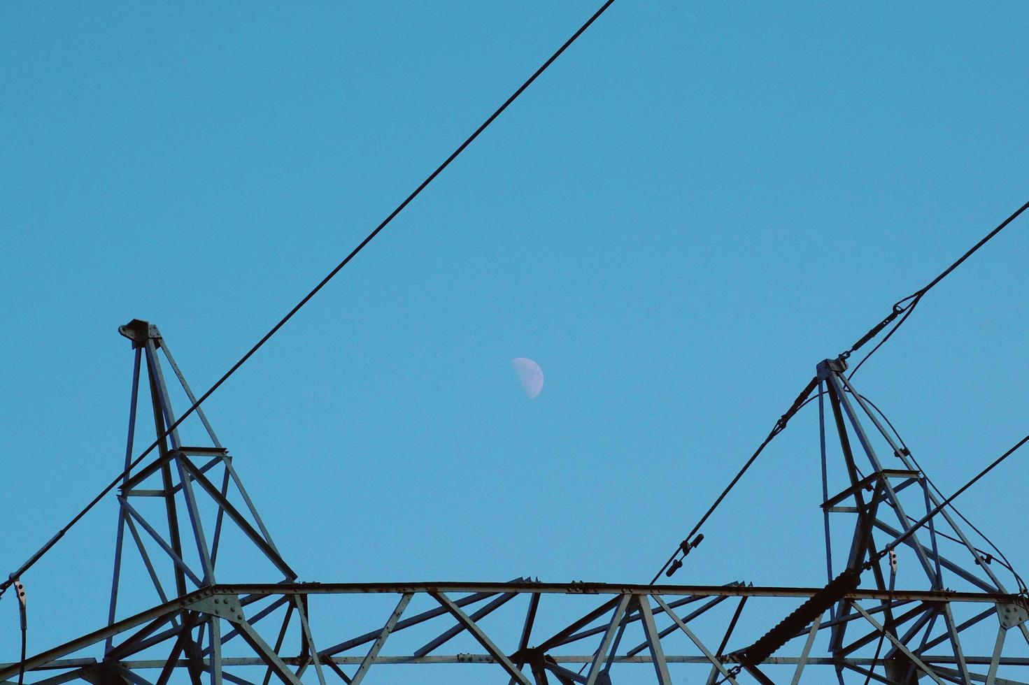 torre di trasmissione di energia elettrica foto