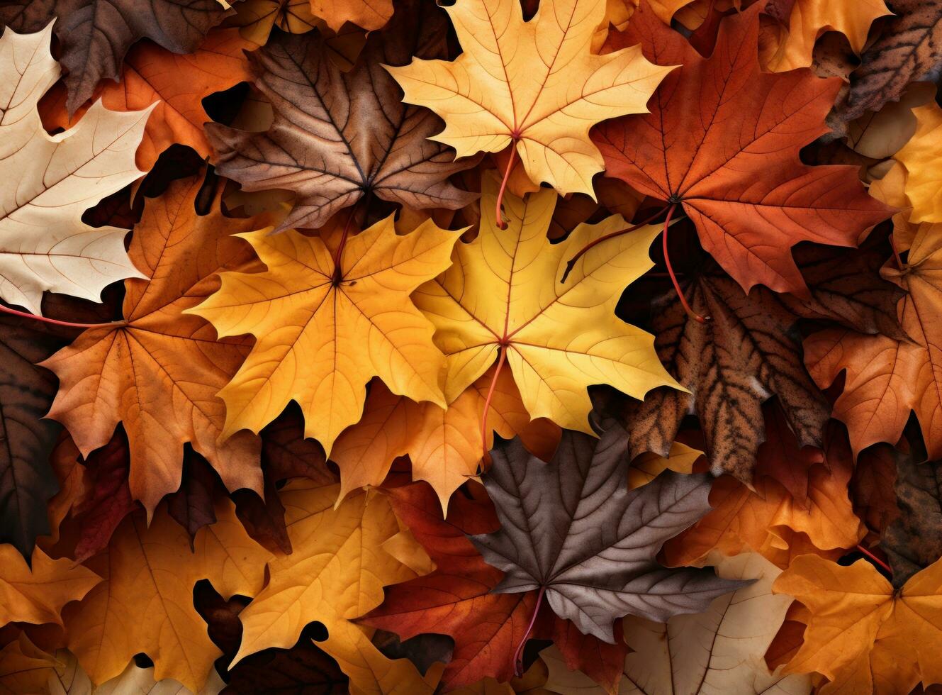 autunno caduta le foglie sfondo foto