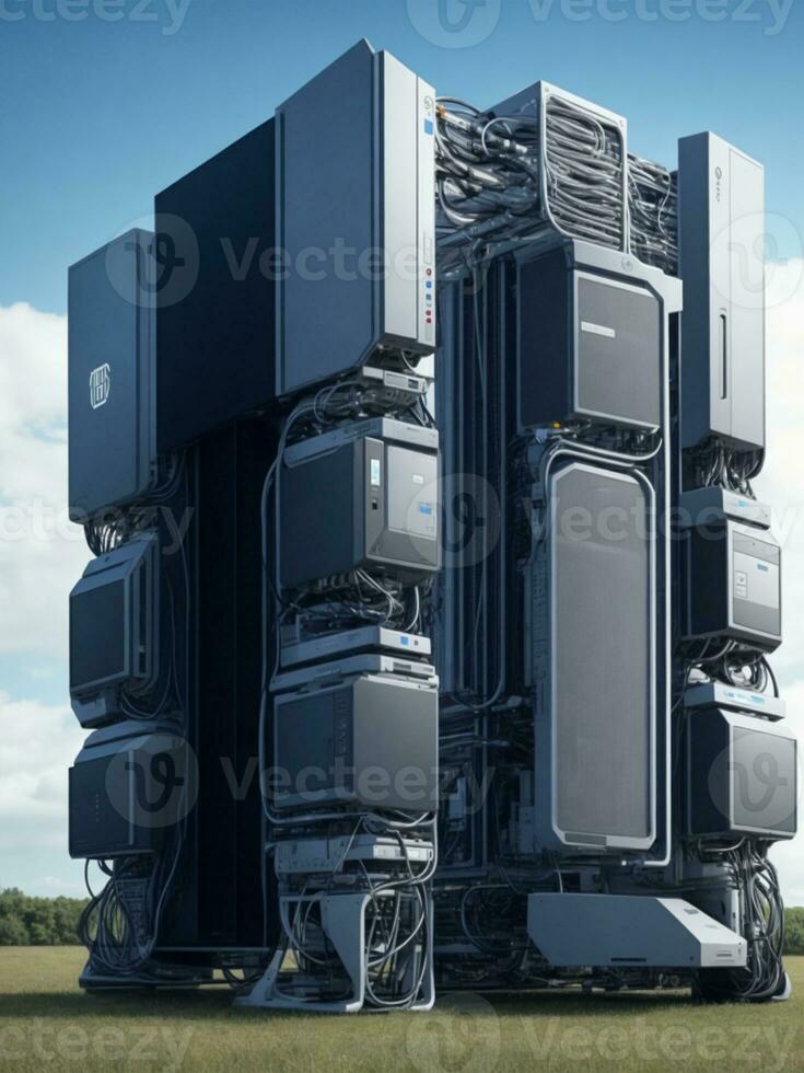 super computer gigante computer foto