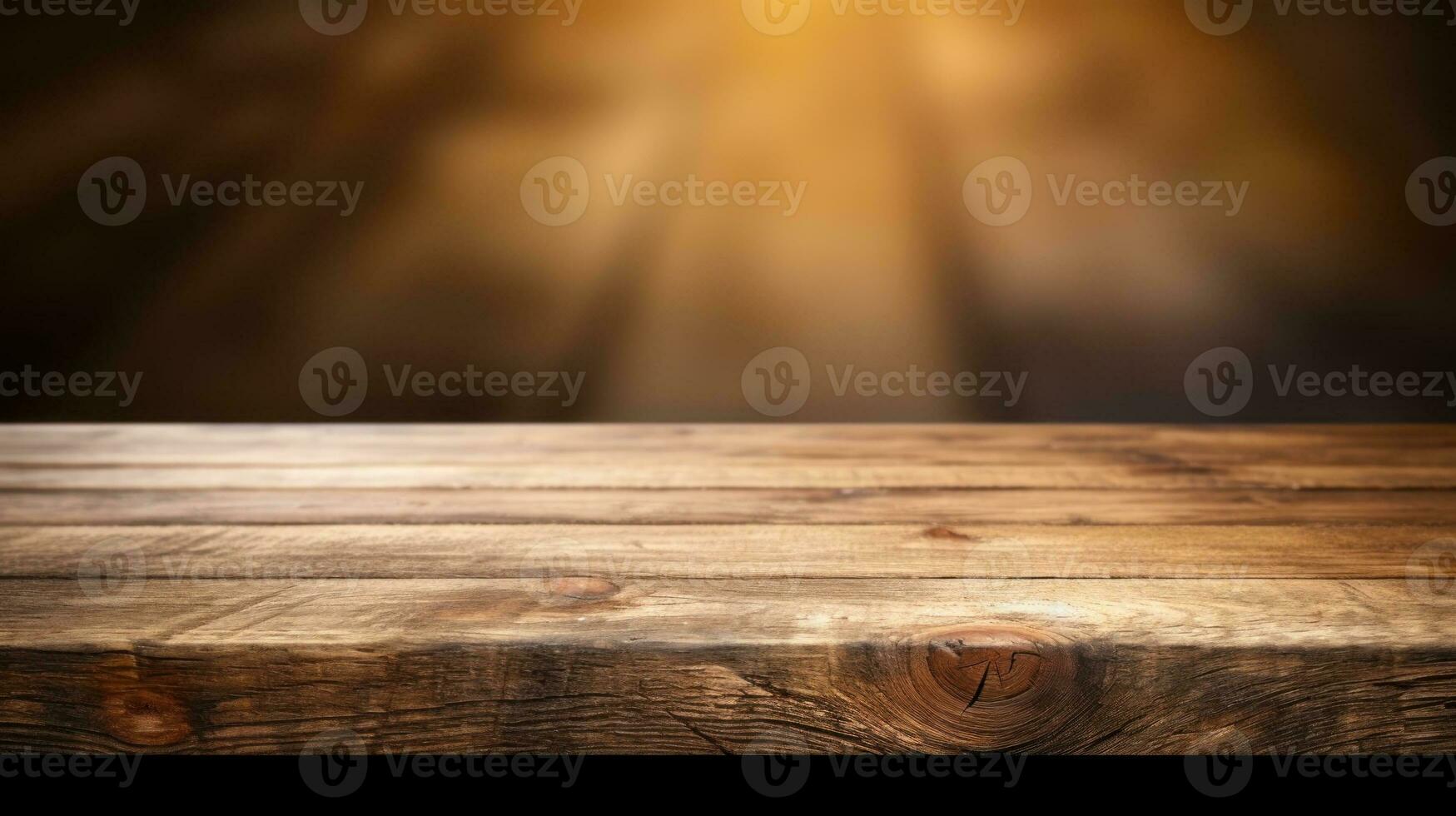 natura di legno Schermo tavolo modello per Prodotto pubblicità copia spazio generativo ai foto