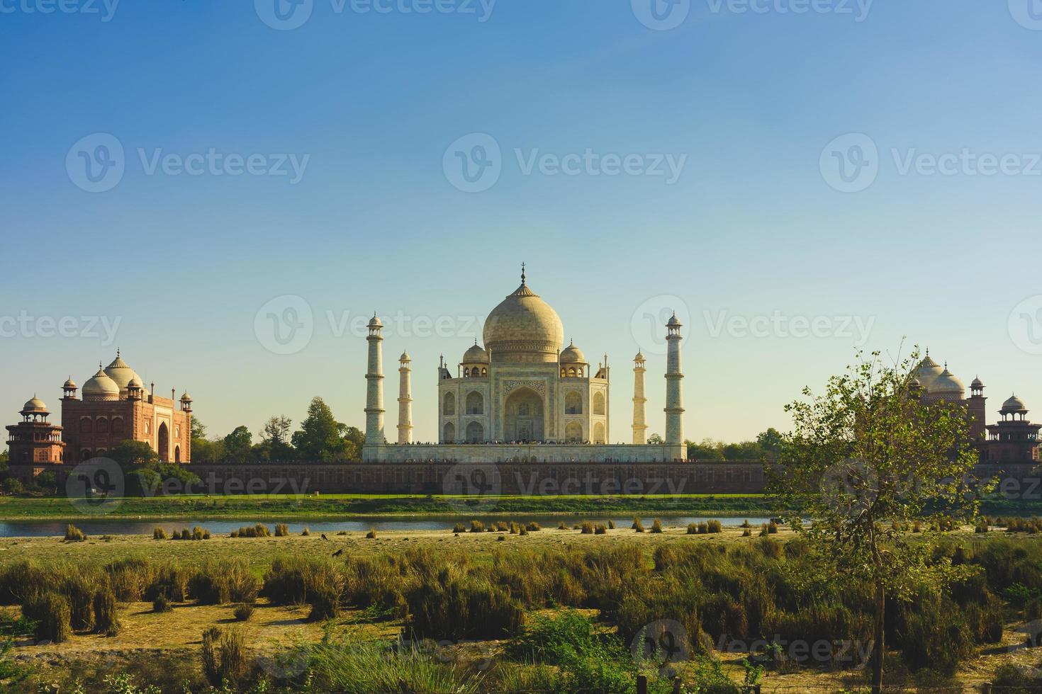 Taj Mahal a Agra, in India foto