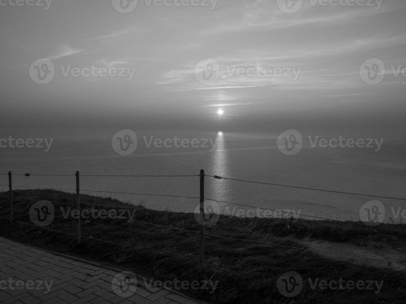 il isola di helgoland nel il nord mare foto