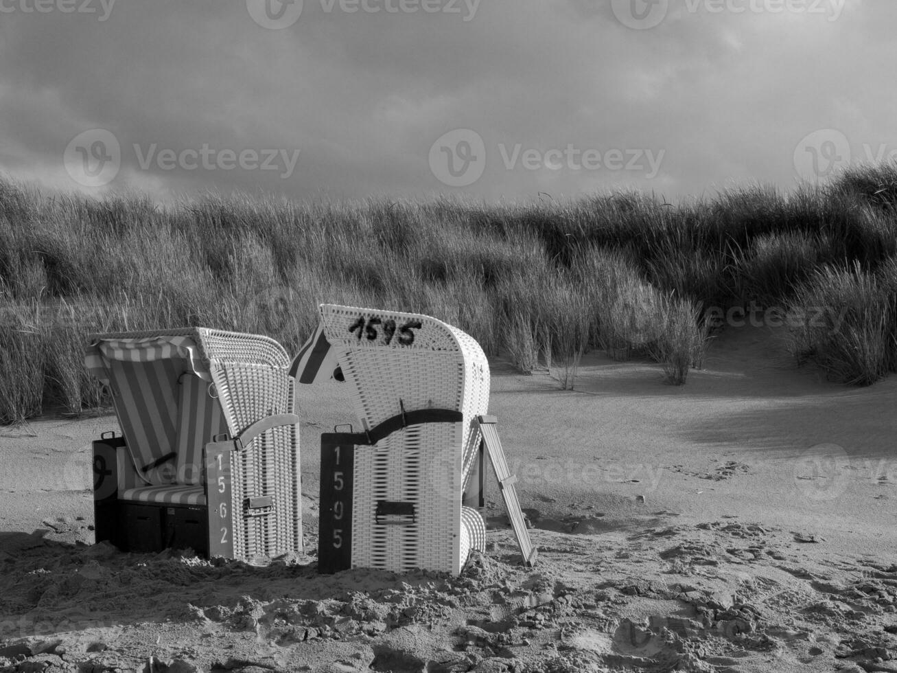 estate tempo su giusto isola foto