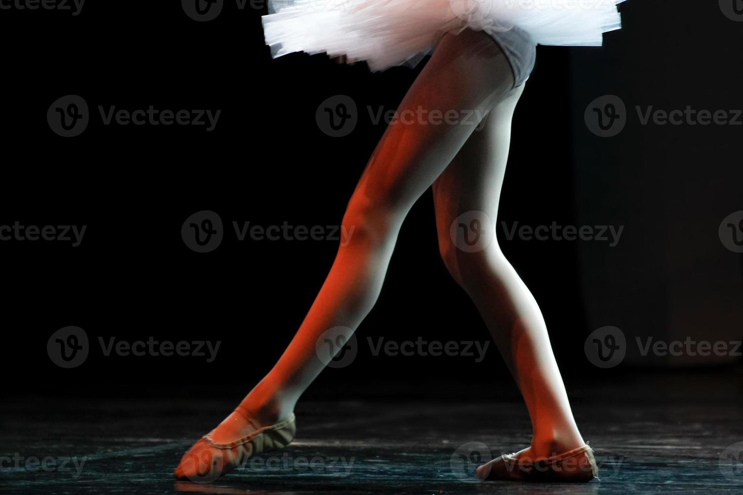 gambe di una ballerina foto