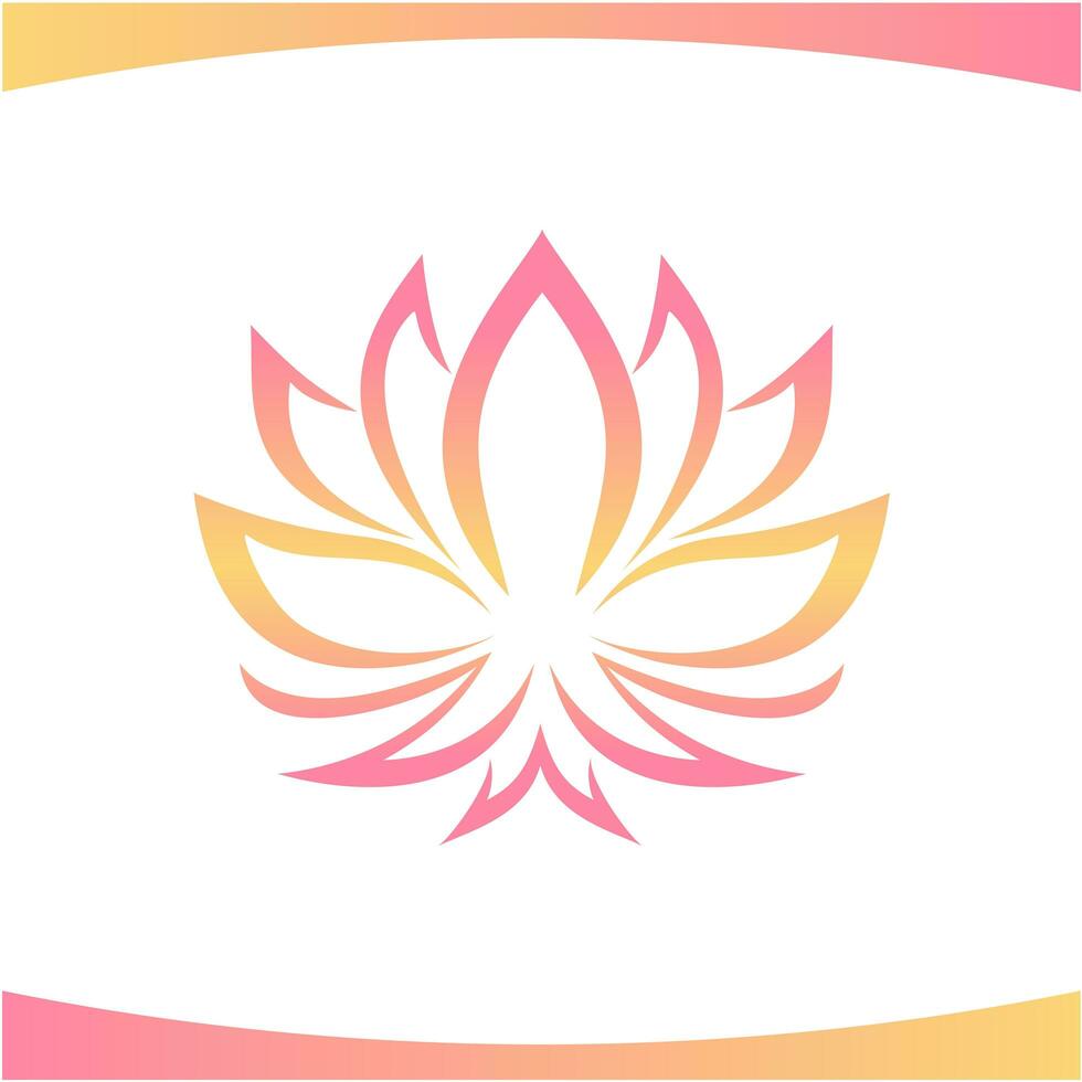 loto benessere fiore logo foto