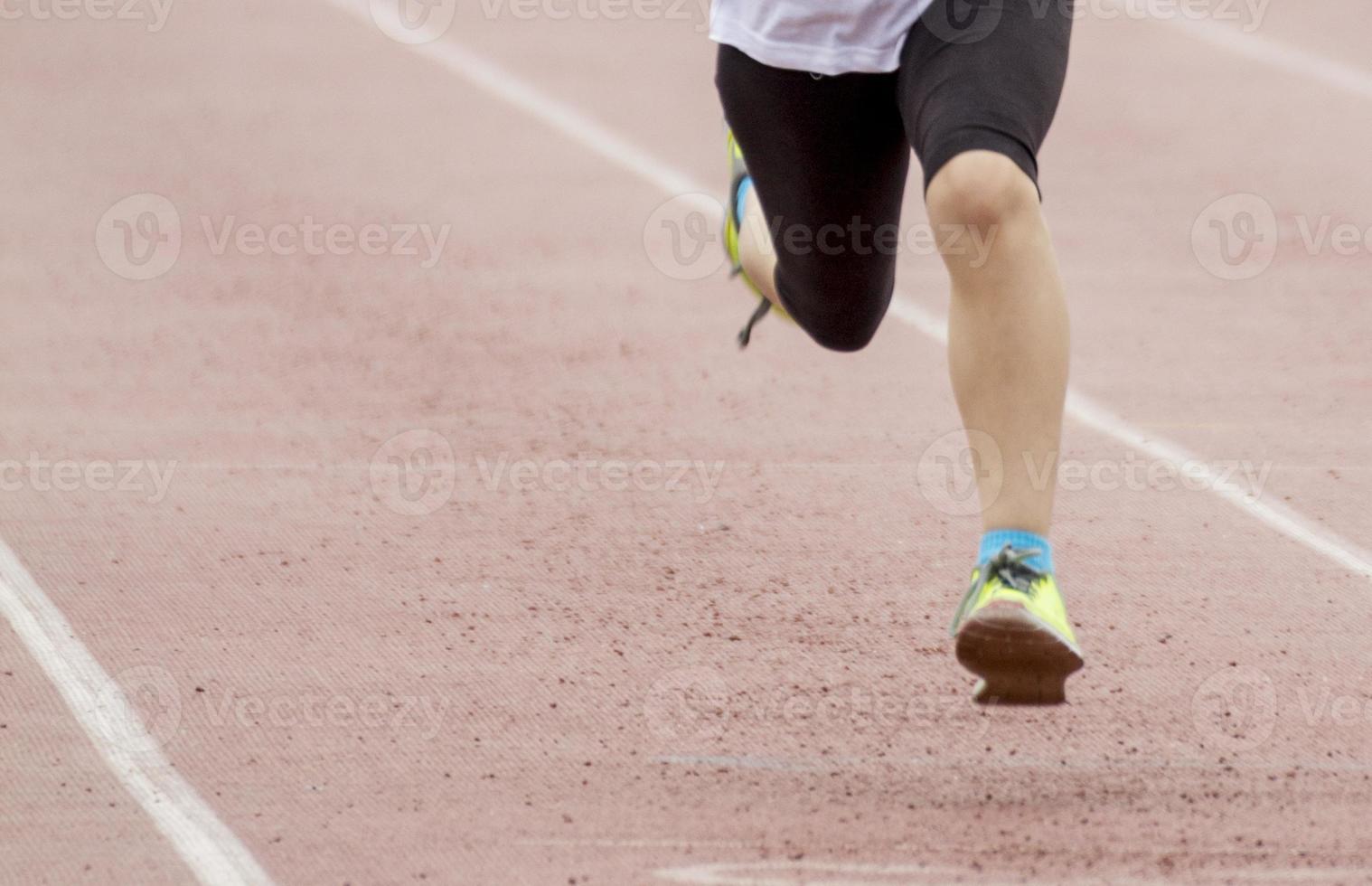 dettaglio della gara di corsa foto