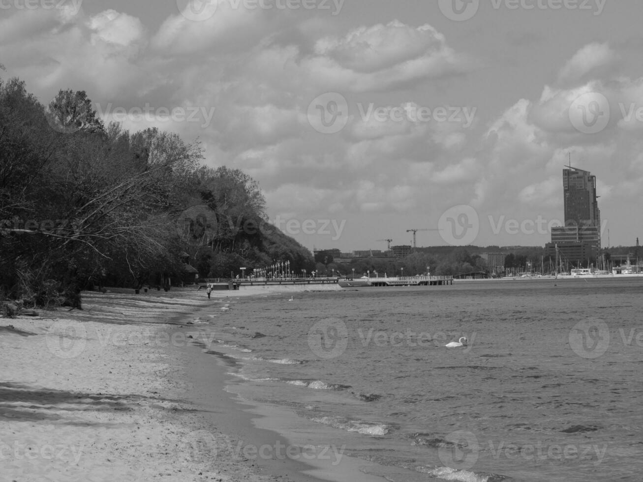 il mar baltico in polonia foto