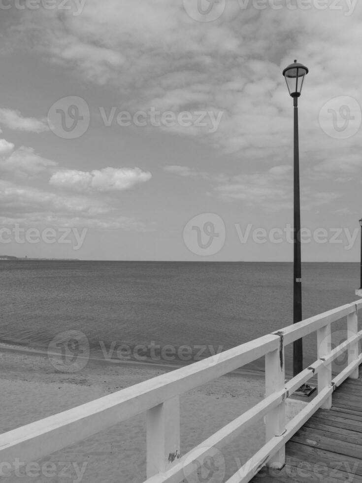 a il baltico mare nesar Danzica nel Polonia foto