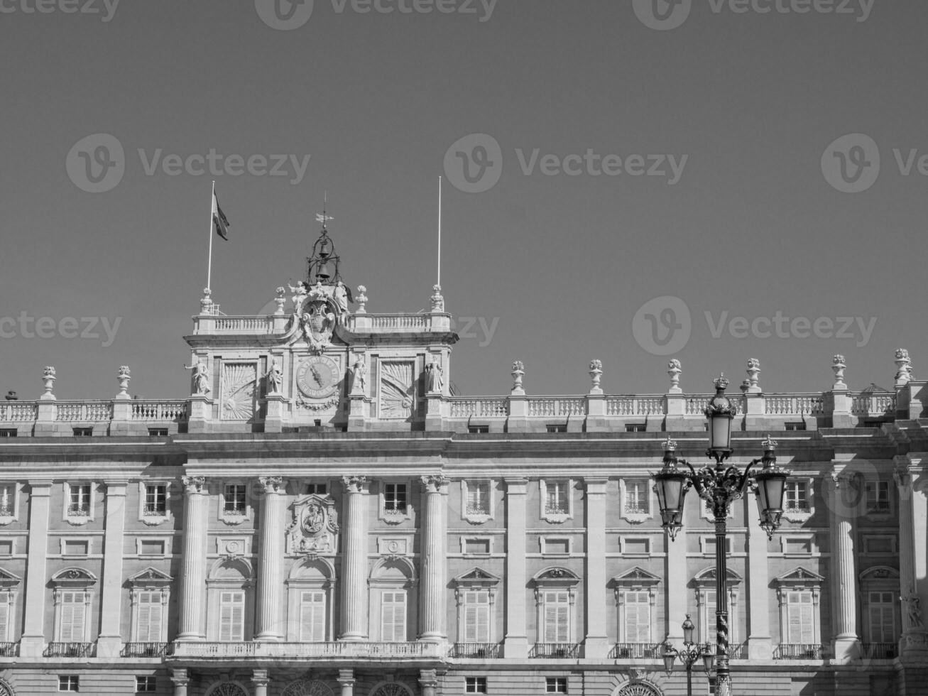 città di madrid in spagna foto