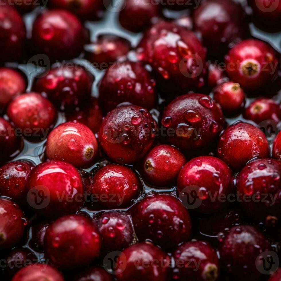 realistico foto di un' mazzo di mirtilli. superiore Visualizza frutta scenario. ai generato