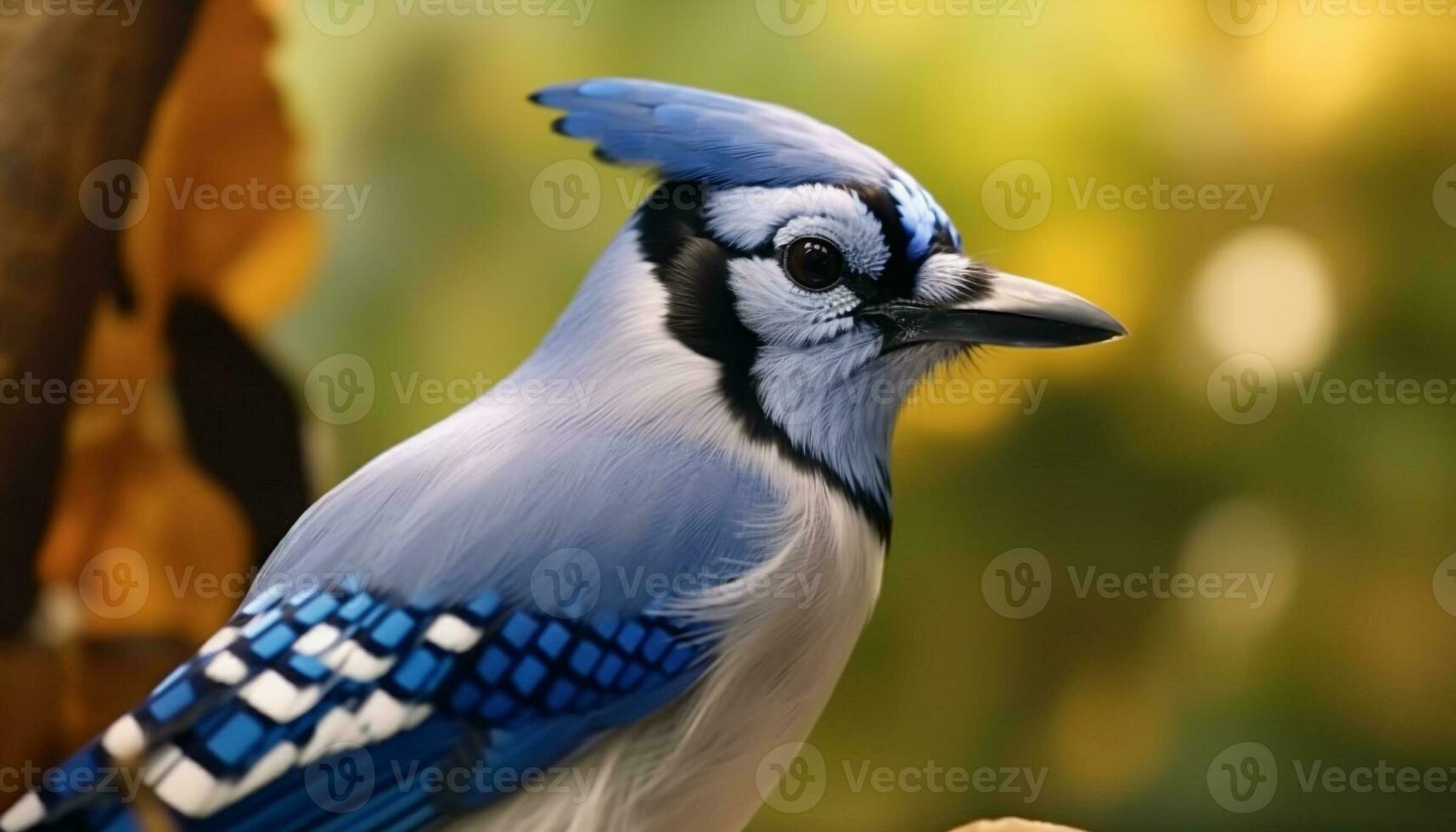 un' bellissimo uccello perching su un' ramo, guardare lontano nel la tranquillità generato di ai foto