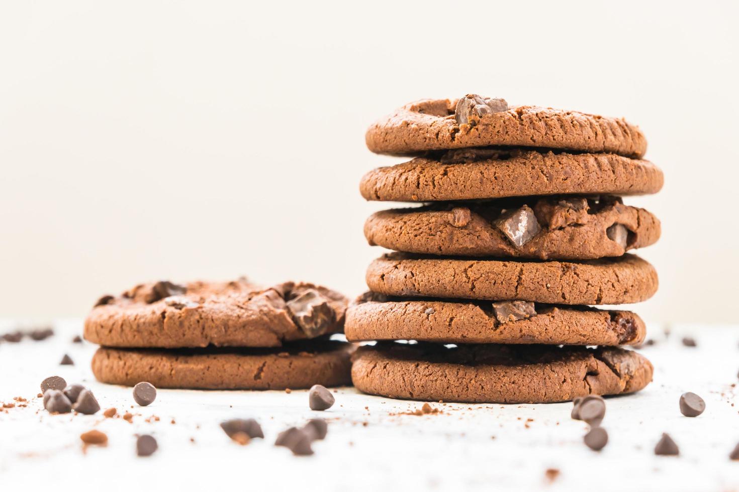 biscotti al cioccolato foto