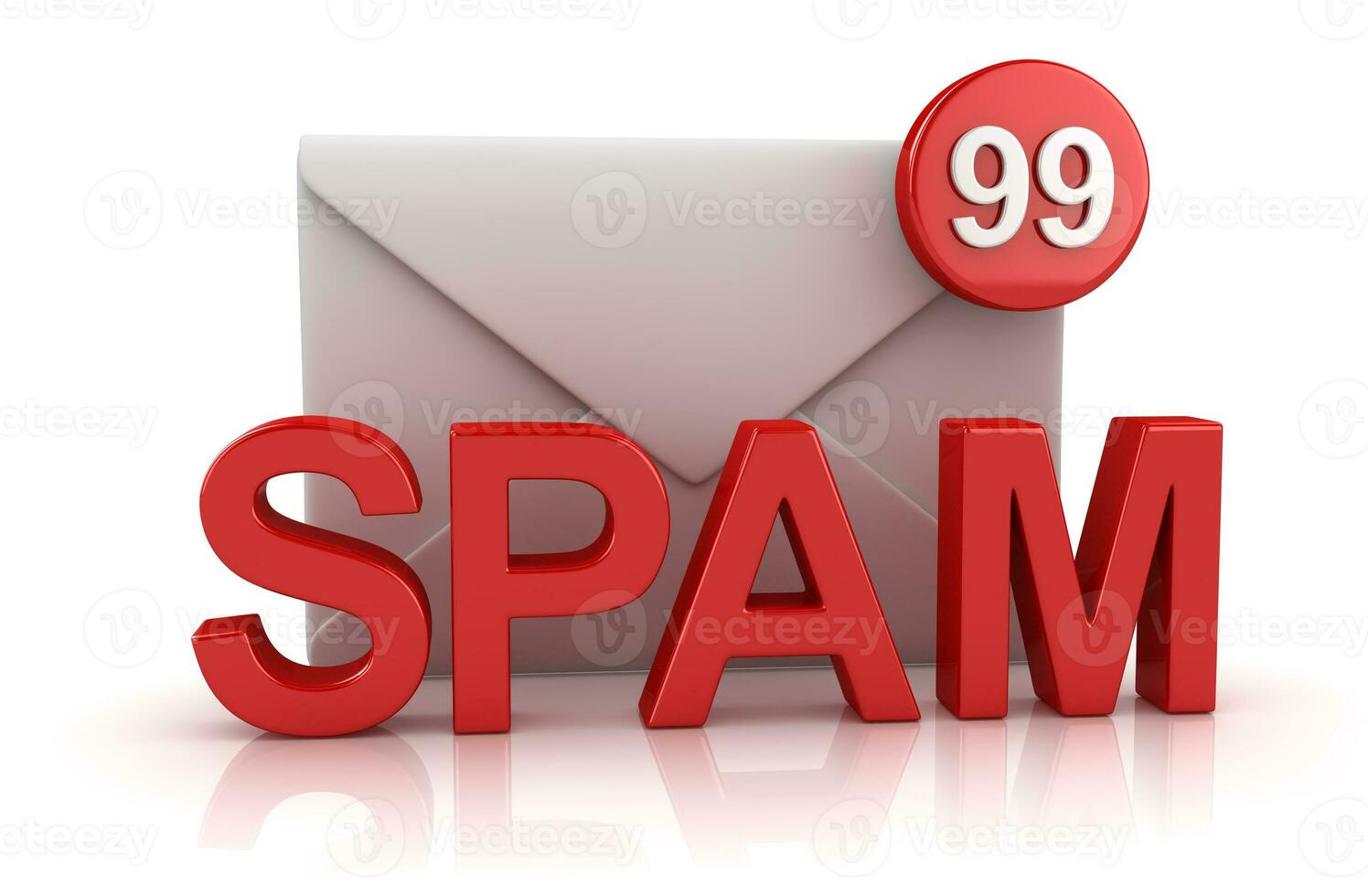 spam concetto con Busta foto