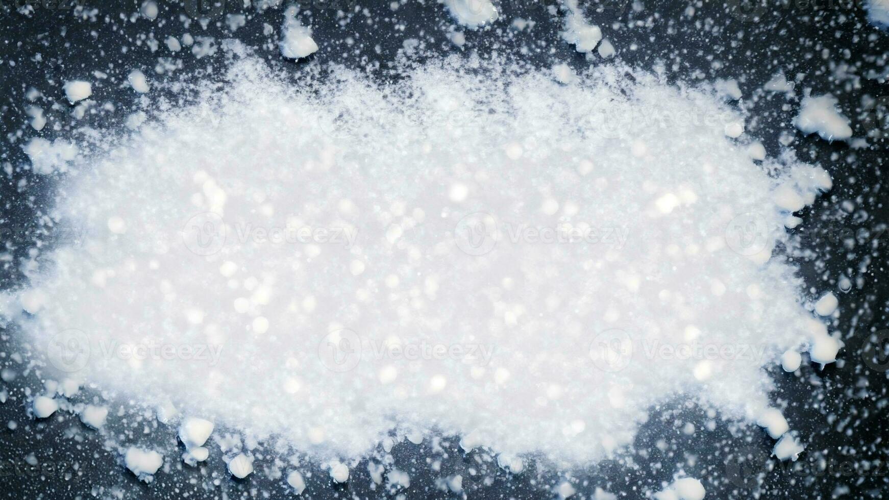 struttura della neve bianca foto