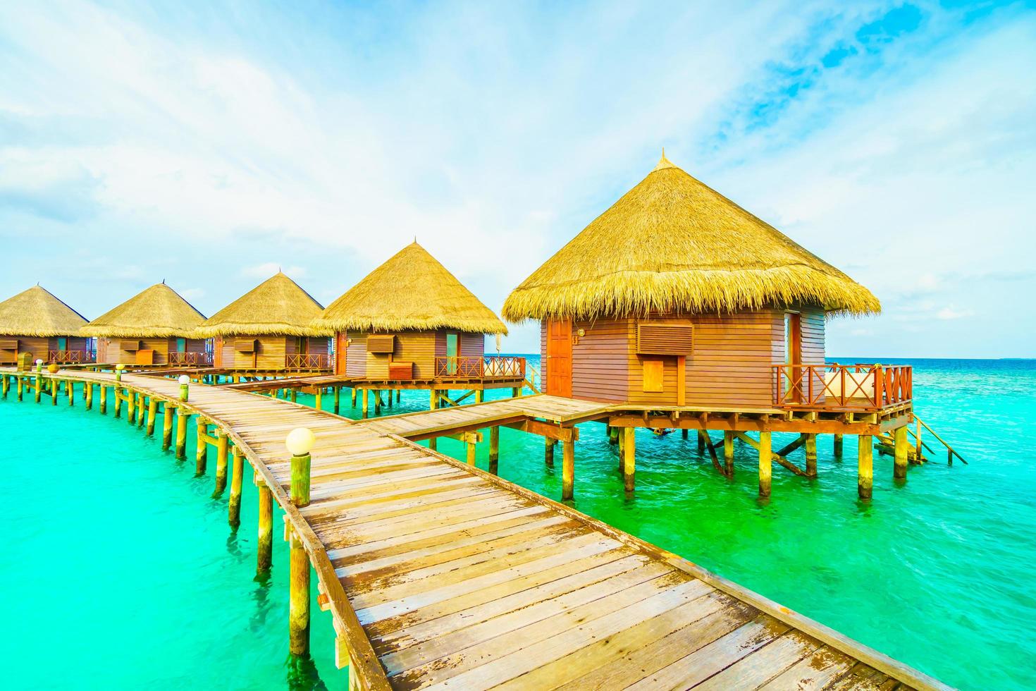 bellissima isola delle Maldive foto