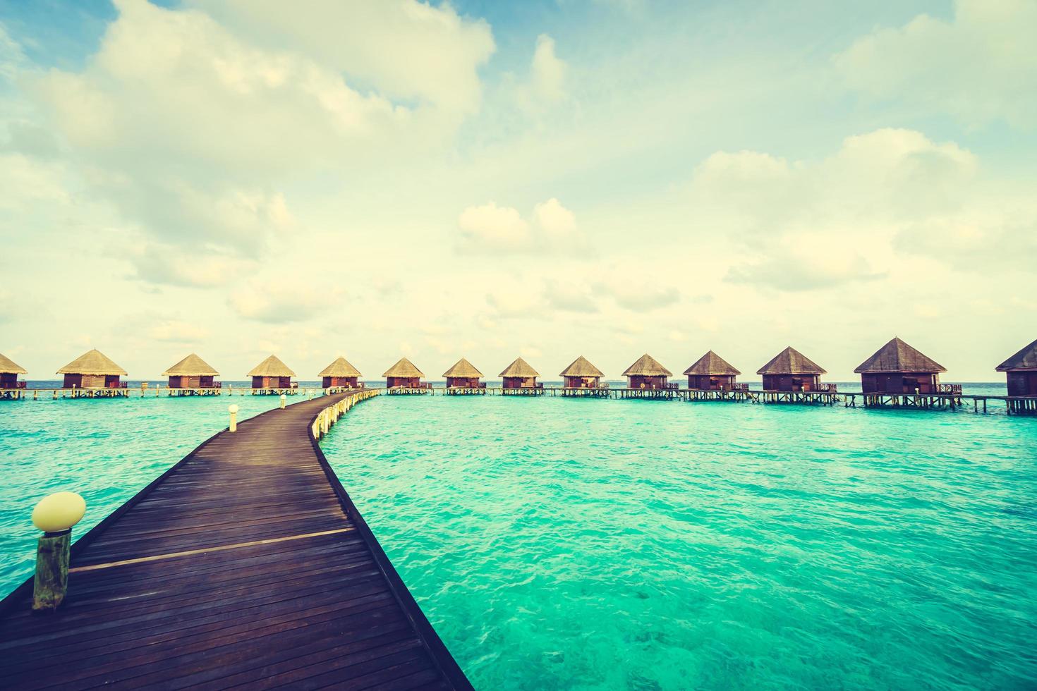 bellissima isola delle Maldive foto