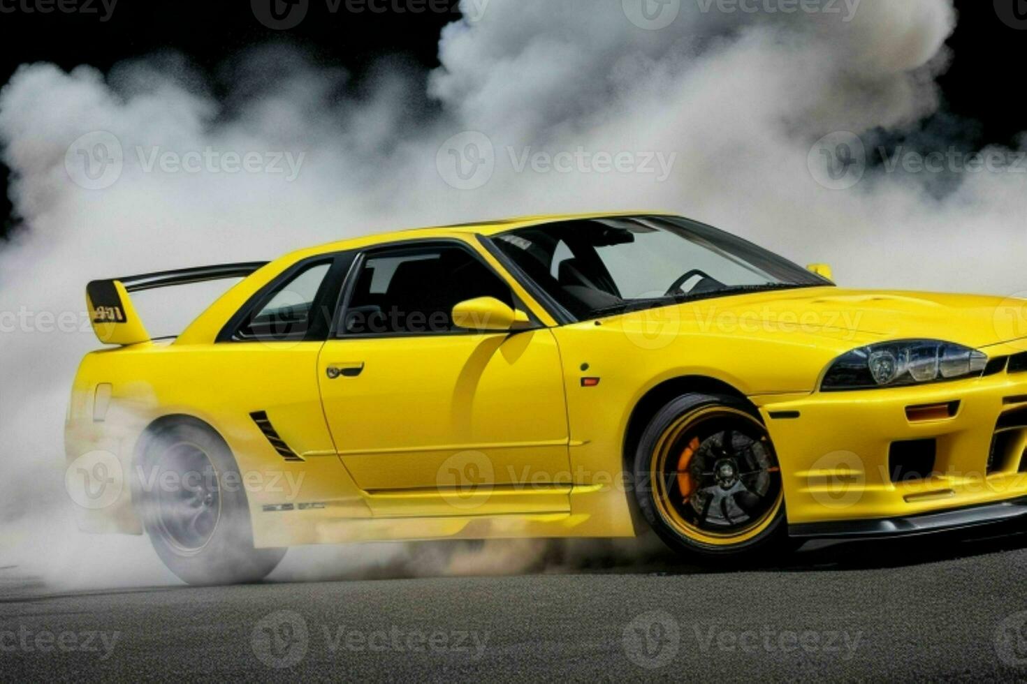 sport auto nissan orizzonte gtr r32 jdm. professionista foto