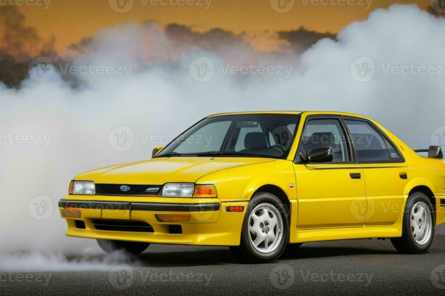 sport auto subaru svx 1990 jdm. professionista foto