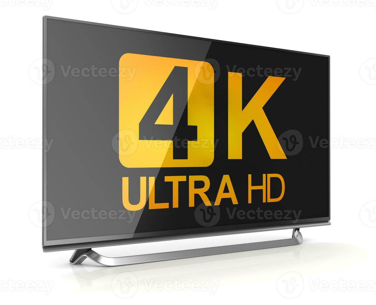 4k ultra HD tv foto