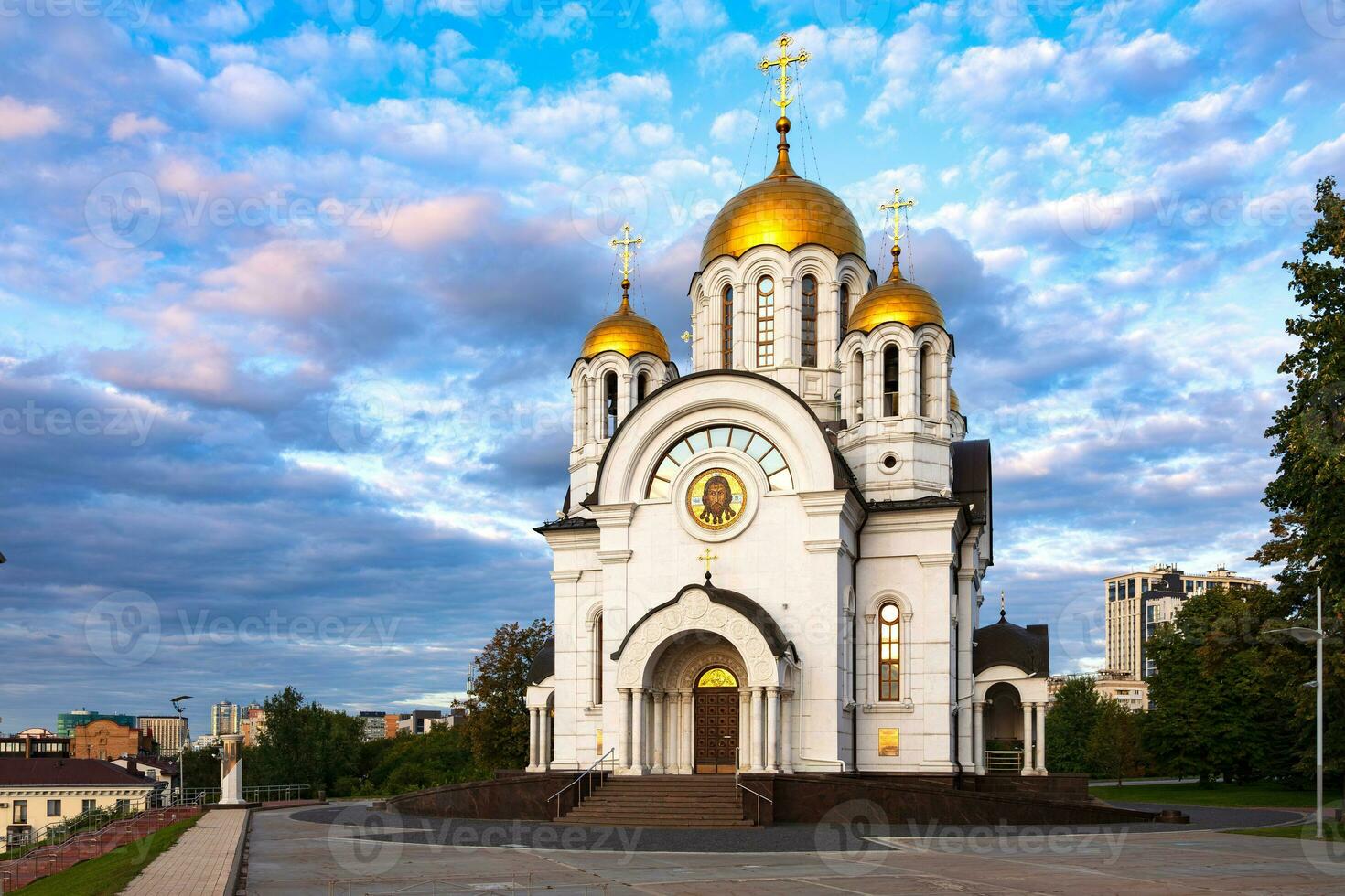Chiesa di il grande martire Giorgio il vittorioso nel samara, Russia foto