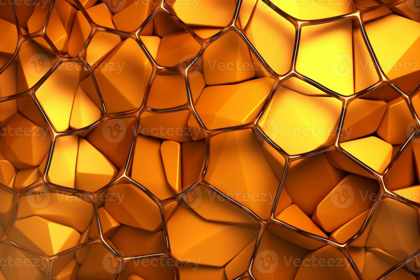 voronoi blocchi modello struttura sfondo generativo ai foto