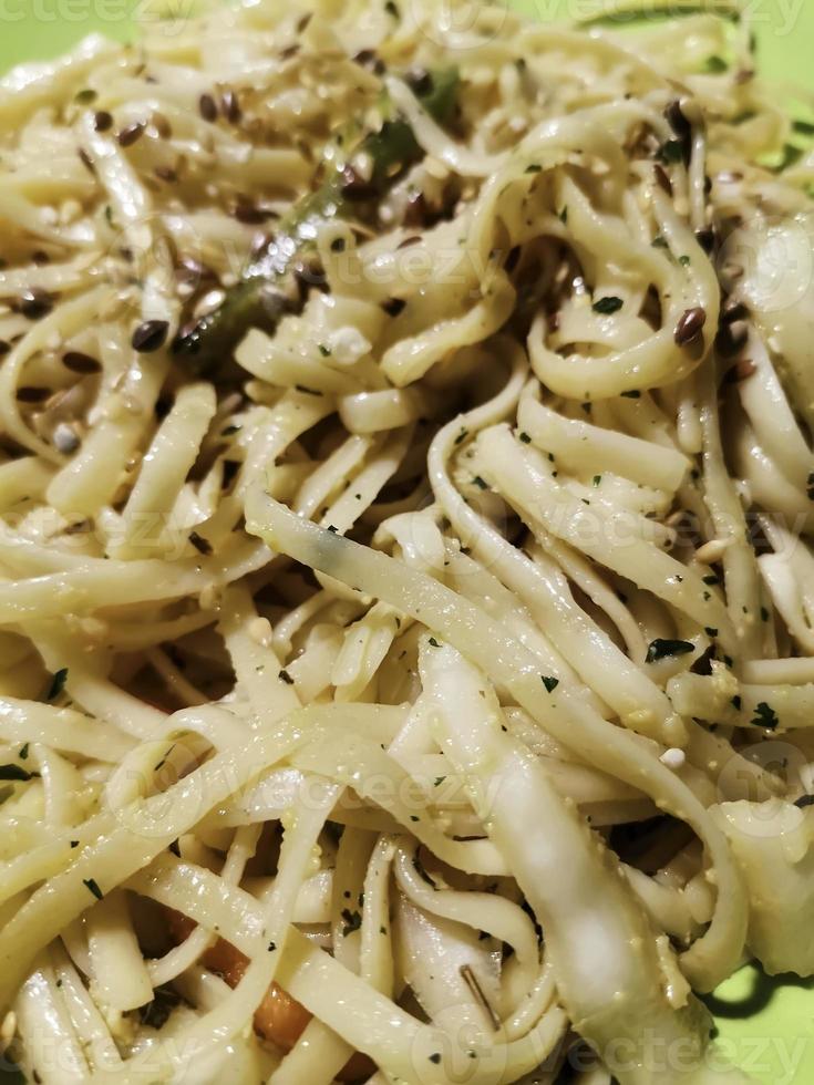 tagliatelle giappone con semi foto