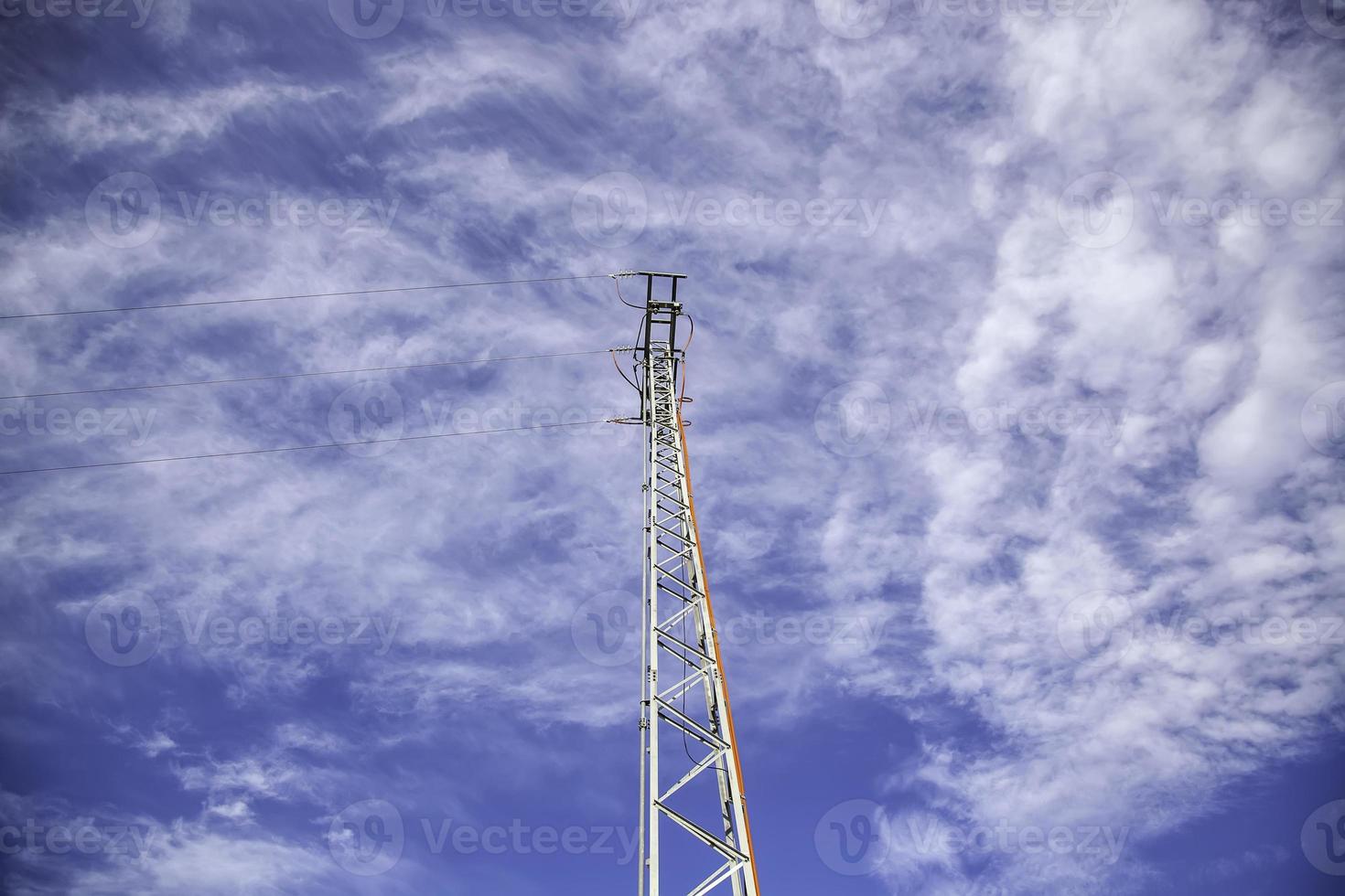 energia elettrica della torre foto