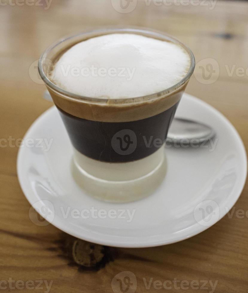 caffè con panna foto