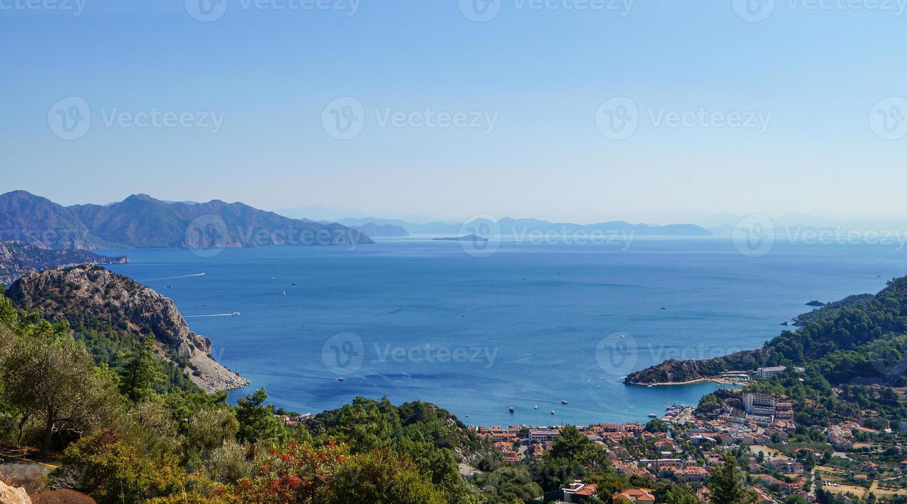 vista sulla baia di Marmaris foto