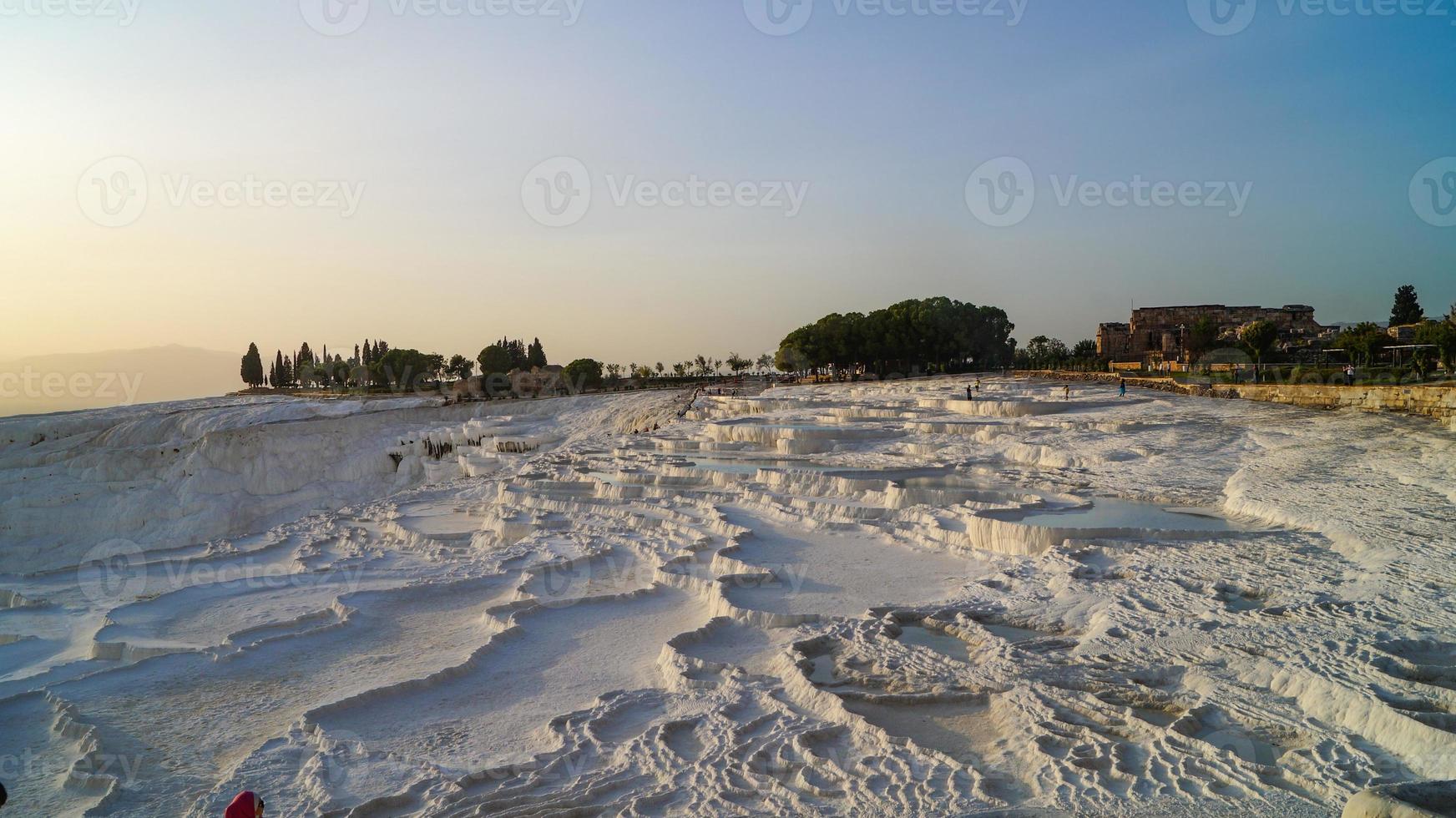 vedute di pamukkale foto