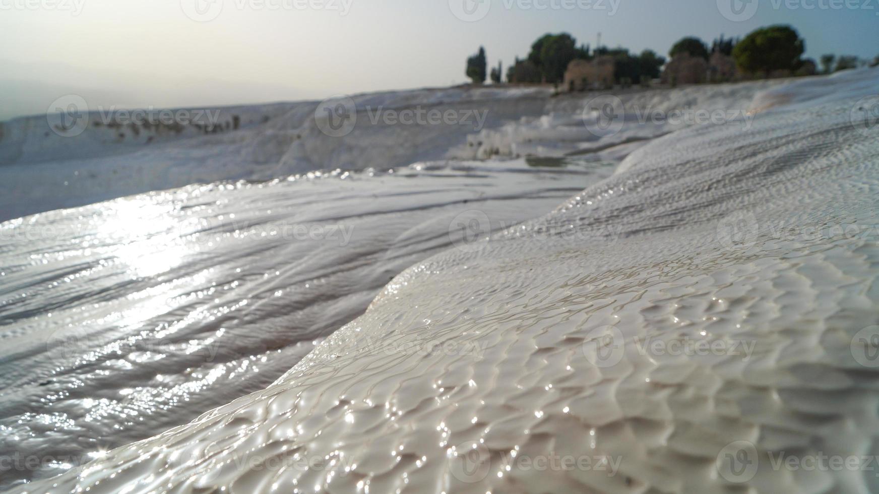 calcare di consistenza pamukkale foto